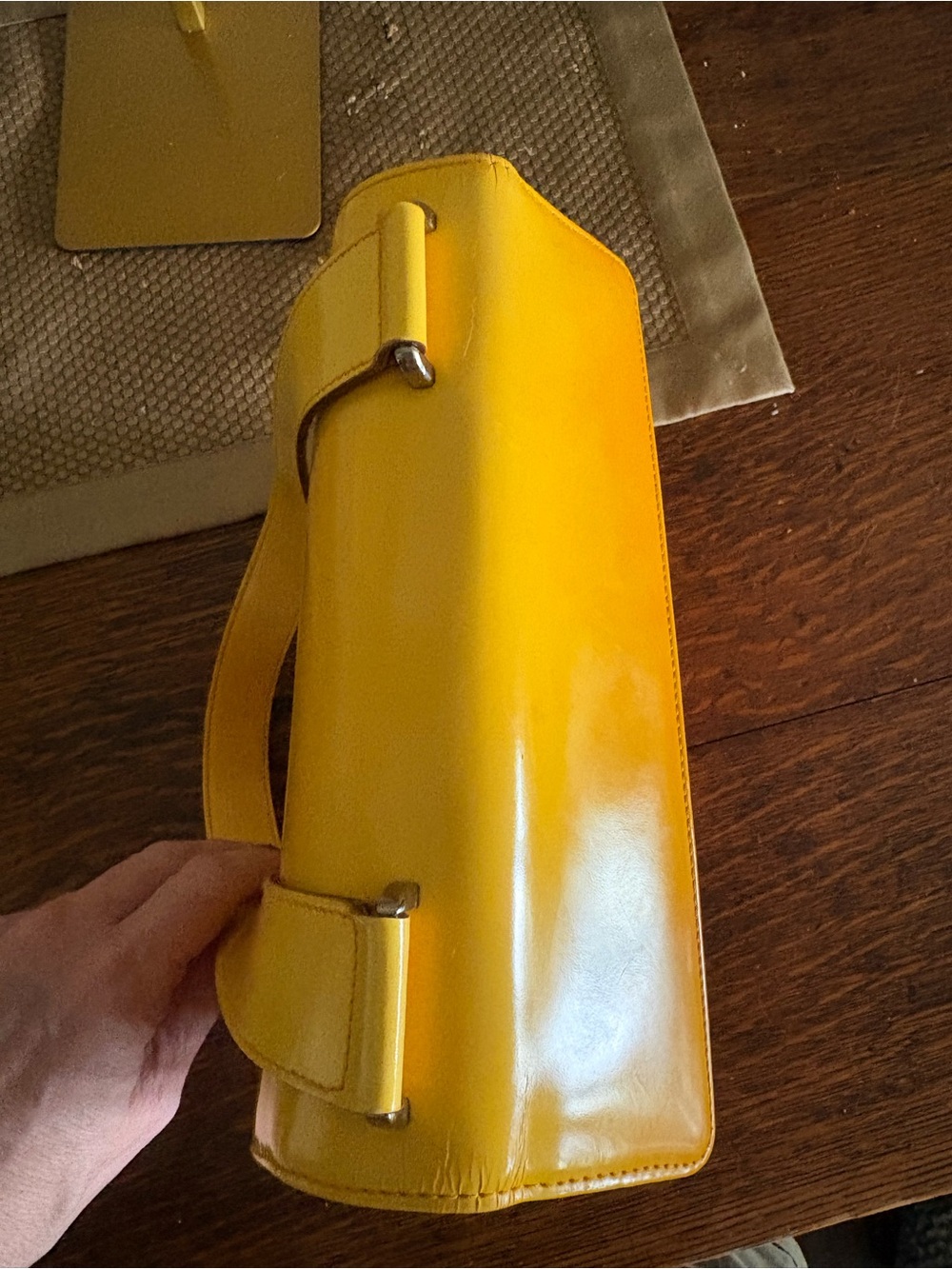 Salvatore Ferragamo Vintage Gradient Gancini Ombre Leather Shoulder Bag Y2K - Picture 6 of 9
